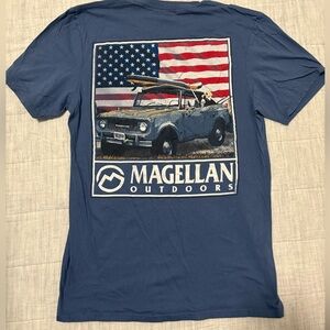 Magellan Outdoors Men's American Flag T-Shirt
